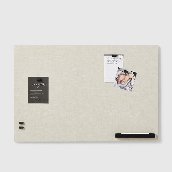Marie Kondo Harmony Linen Magnetic Board | The Container Store