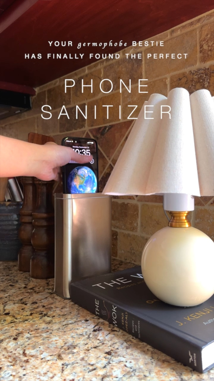 This Phone Sanitizer has UV-C light that kills 99% of germs in just 30 seconds! 🤯 

#LTKHome #LTKVideo