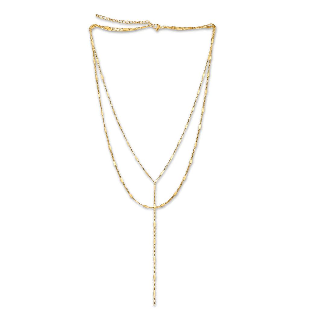 Ellie Vail - Camilla Dainty Lariat Chain Necklace | Ellie Vail Jewelry
