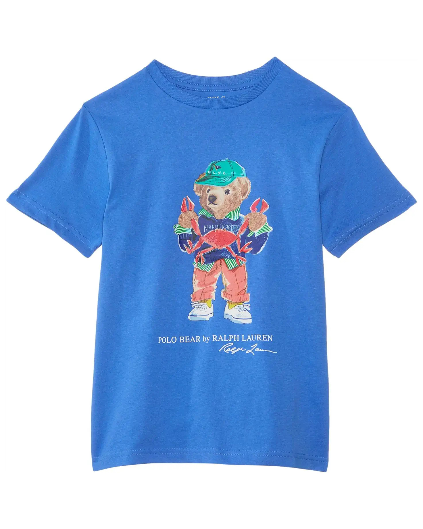 Polo Bear Cotton Jersey Tee (Toddler/Little Kid) | Zappos