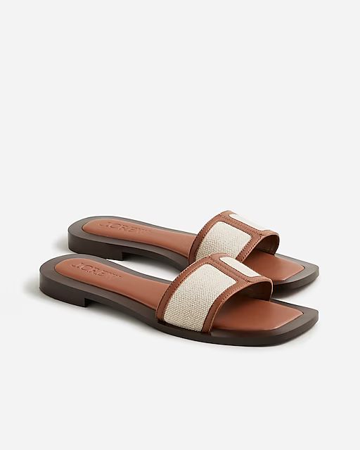 Callie sandals in canvas | J. Crew US