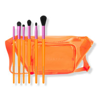 Morphe VIP Sweep By Saweetie 6-Piece Brush Collection + Belt Bag | Ulta