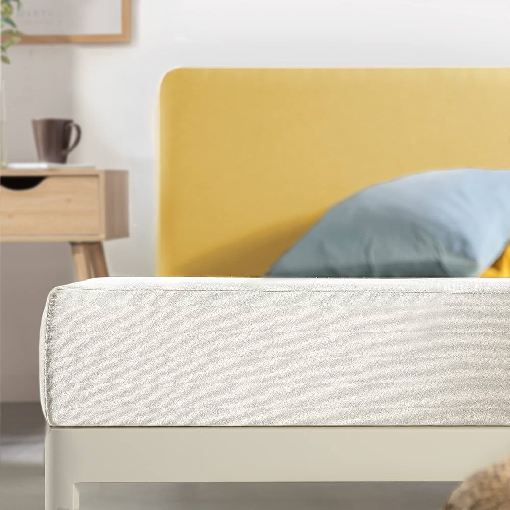Best Price Mattress 6 inch Twin Mattress Bed-In-A-Box, Green Tea Memory Foam, White | Amazon (US)