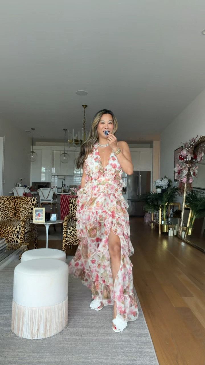 Zimmermann look for less dress! Perfect for summer weddings and events.

#LTKWedding #LTKOver40 #LTKSeasonal