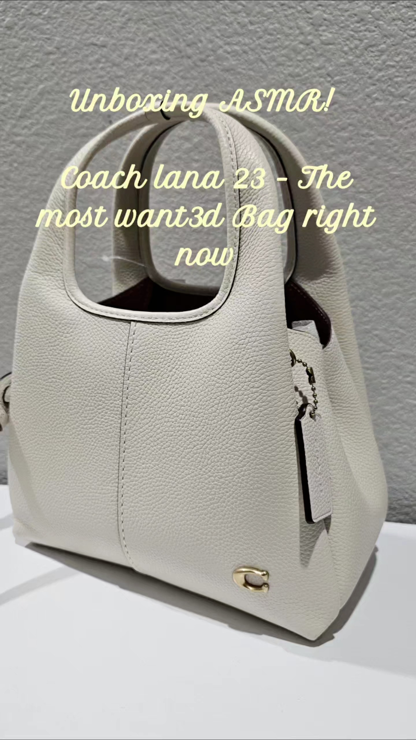 Coach Lana 23 Bag Unboxing ASMR!
Unboxing something special! 

 
 

 #LTKstyletip #LTKbag #LTKgiftguide