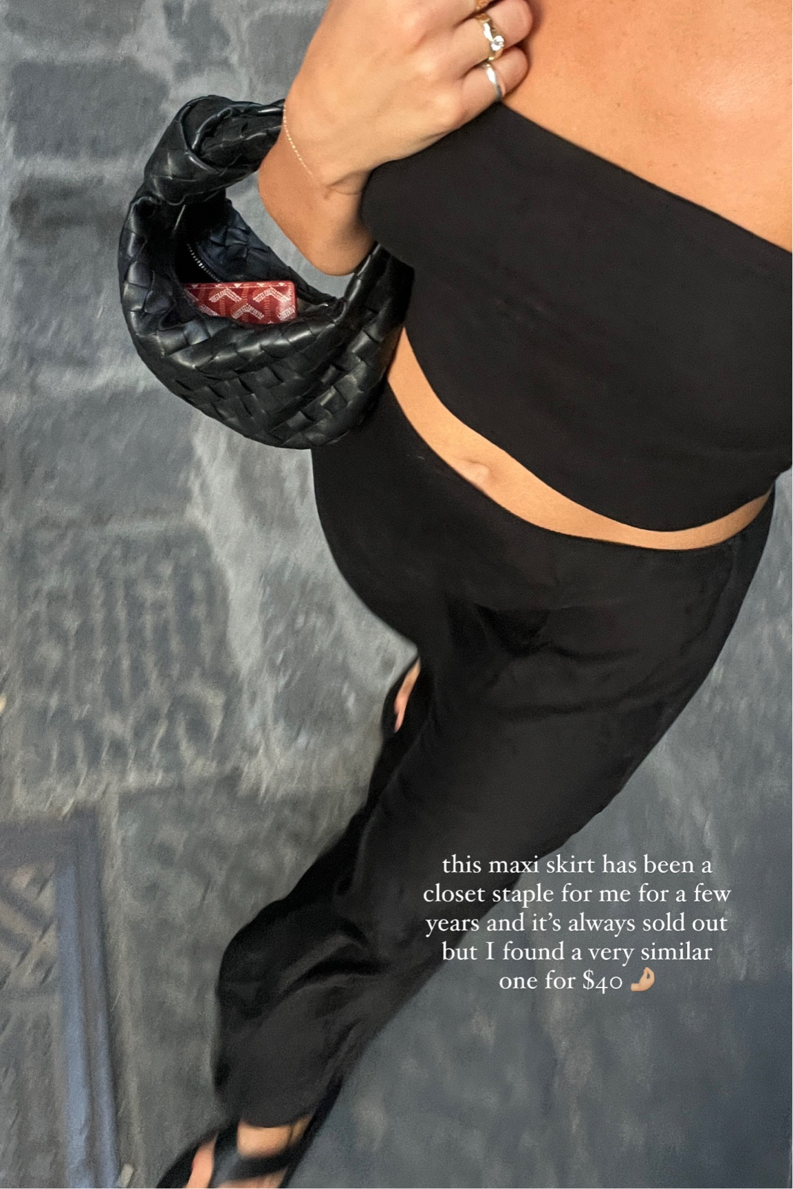 Black satin maxi skirt is a closet staple for me ! 

#LTKStyleTip #LTKFindsUnder50 #LTKFindsUnder100