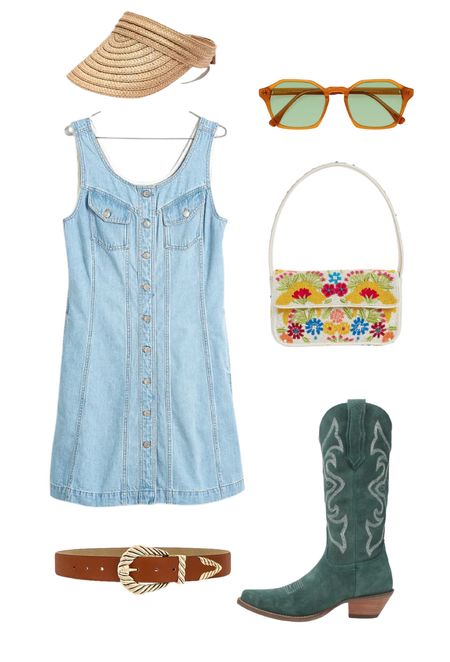 Country concert | summer outfit | Staud bag | costal cowgirl | festival 