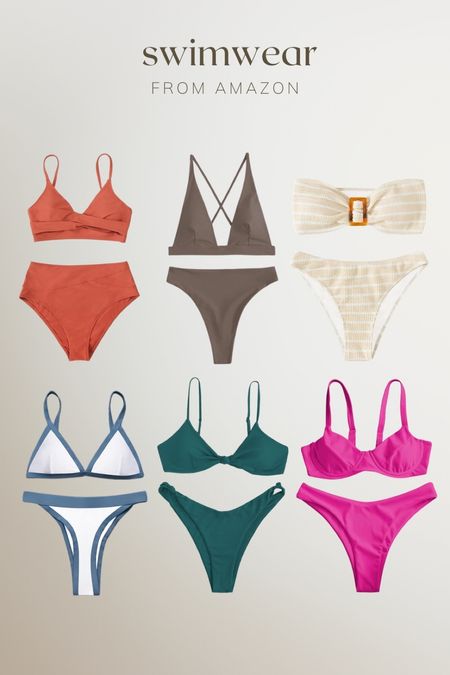 Swimwear finds from Amazon! 

#LTKSeasonal #LTKstyletip #LTKtravel