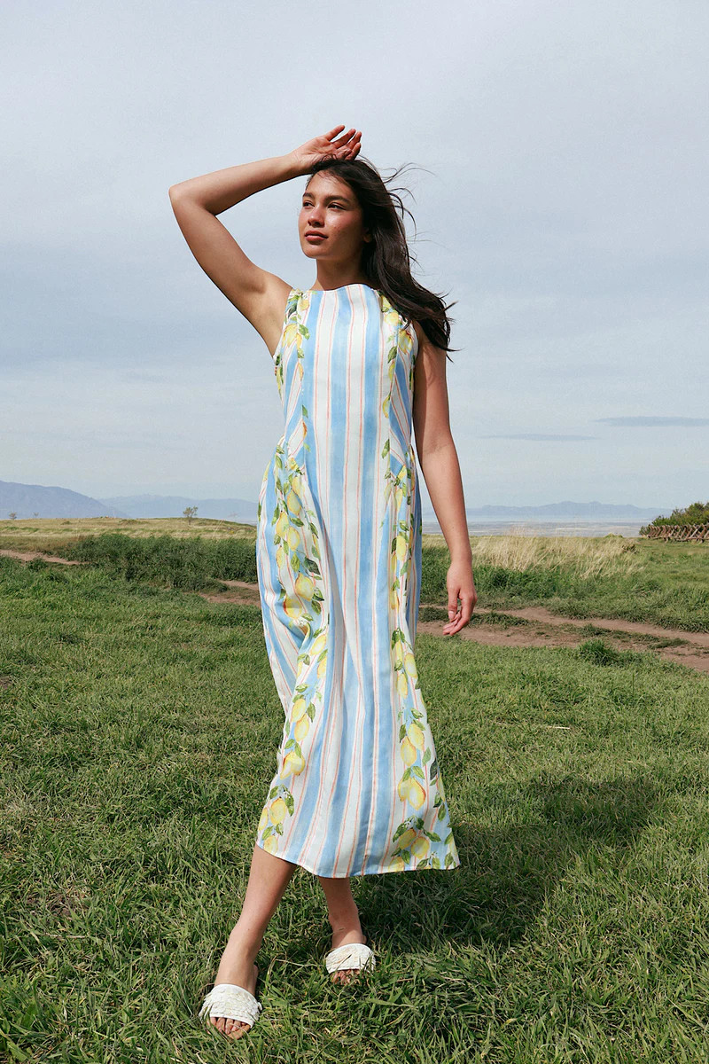 Limoncello Stripe Maxi | Henly