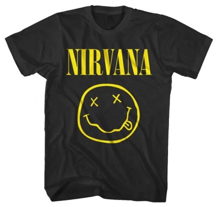 Nirvana Smile One Sided T-shirt | Walmart (US)