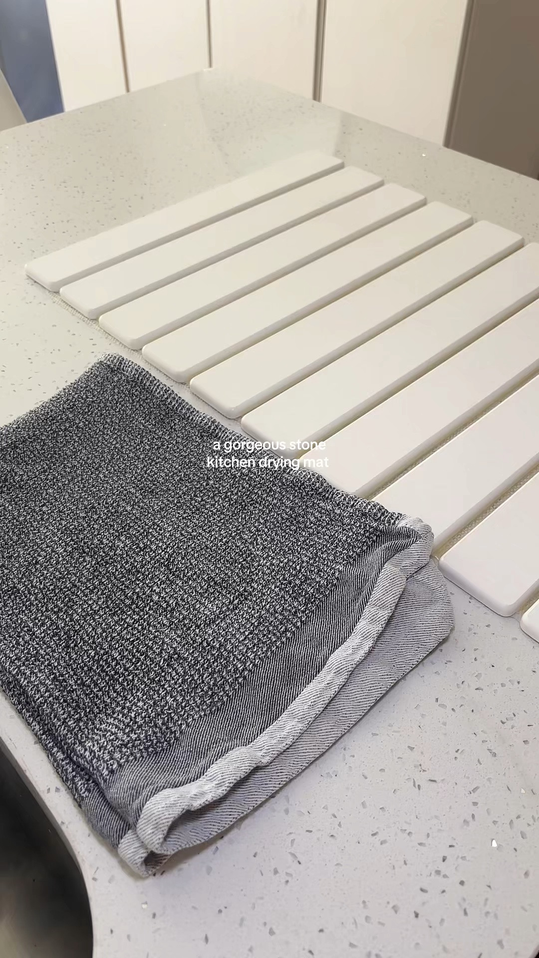 🔗 on LTK☝🏻

A kitchen drying mat made out of diatomaceous earth? I love this natural alternative and it’s gorgeous in my kitchen! 

We previously had a grey color but I’m loving the white so much more. 🤍 what do you think?

#kitchenhacks #aesthetichome #stonedryingmat #dishes #amazonhome kitchenmat kitchen amazonfinds

#LTKHome #LTKSaleAlert