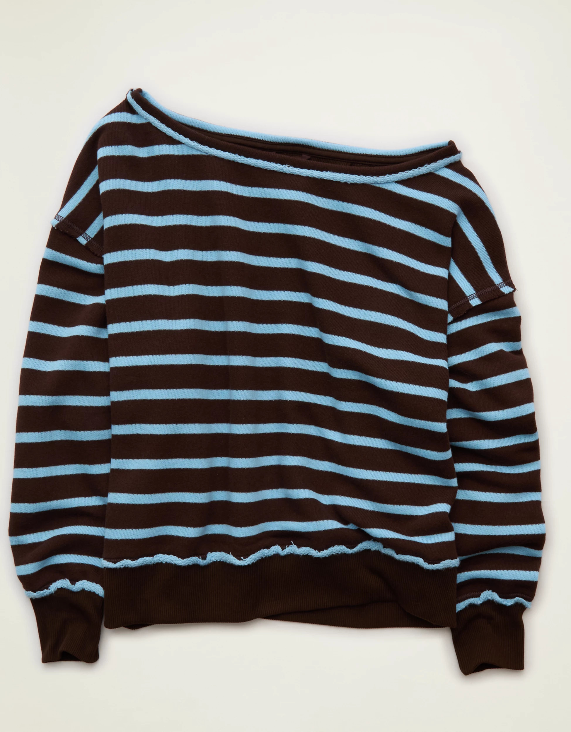 AE Off-the-Shoulder Sweatshirt | American Eagle Outfitters (US & CA)