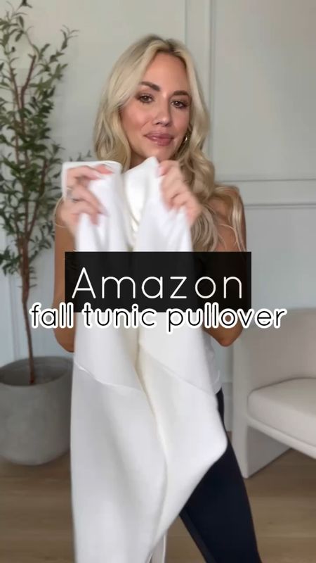 Amazon fall tunic pullover outfit // Wearing a small in pullover, small in vest, and xs in leggings. All run tts. I’m 5’2 for reference.



Amazon fashion. Amazon outfit. Amazon sweater. Cozy outfit. Fall fashion. Fall outfit. Outfit inspo.

#LTKstyletip #LTKGiftGuide #LTKfindsunder50