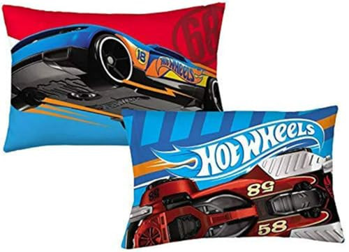 Hot Wheels Pillowcase Fast Pace Reversible Pillowcase for Kids - 20 X 30 Inch (1 Piece Pillow Case Only) | Amazon (US)