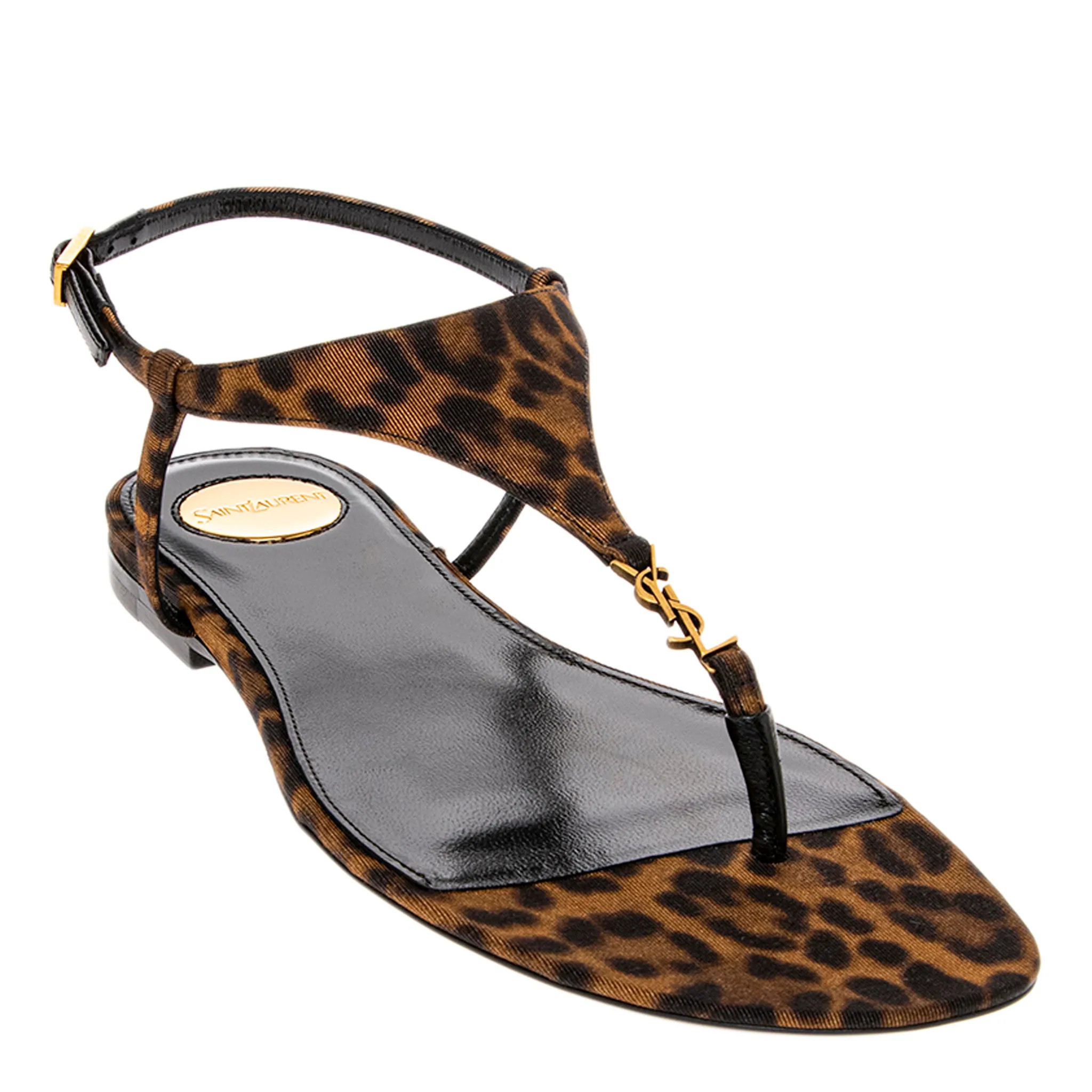 Saint Laurent Cassandra Sandals | Overstock