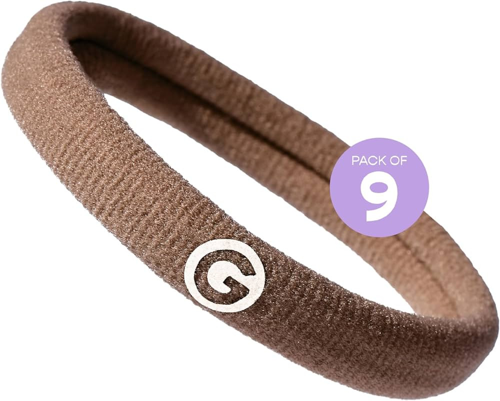 Gimme Beauty - Any Fit No Damage Hair Ties - Blondie - Seamless Microfiber Hair Elastic - Hair Ac... | Amazon (US)