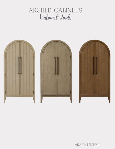 Arched Cabinets | If you are looking for a solid door arched cabinet, these are beautiful! Available in several colors!

Arched cabinet
Walmart find
Storage cabinet 

#LTKhome