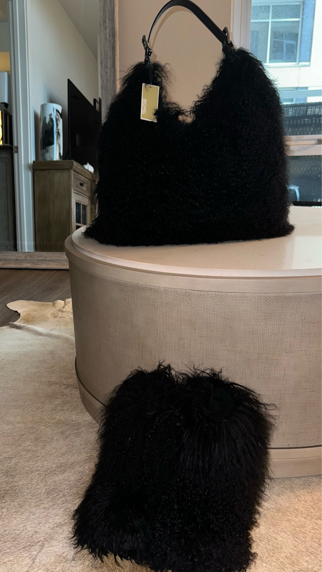 Viral Nolita Large Shearling Leather Hobo Shoulder Bag

Sign up to be notified when it’s back in stock! Will sell out again :)

Paired with my Limited Edition Fluff Mama Mongolian Fur Uggs (Sold out)#LTKFallSale

#LTKSeasonal #LTKItBag