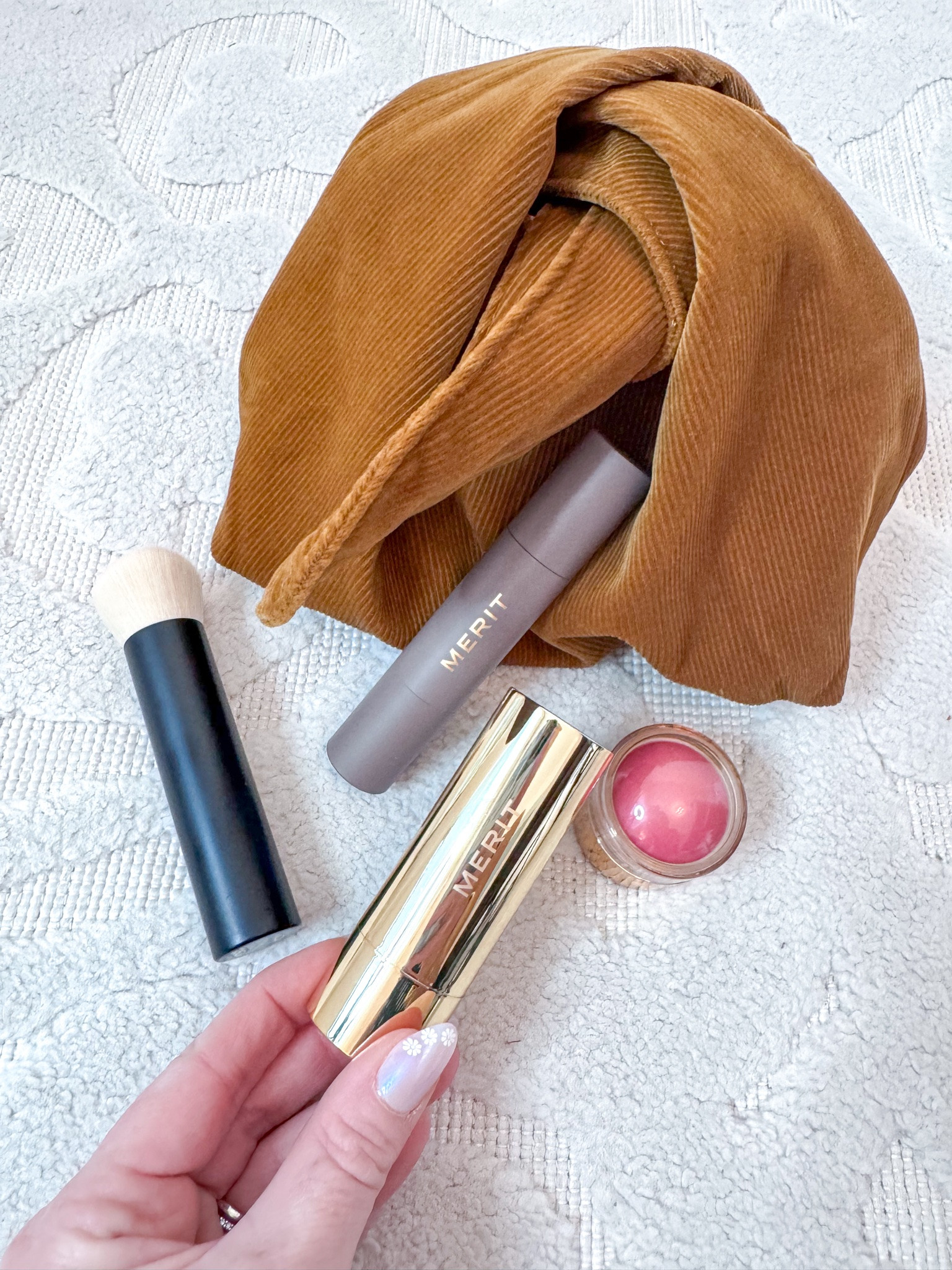 New makeup from @Merit - you can get the intro set all together (like I did here) or buy each individually. Plus you get the makeup bag for free with your first order. #sponsored

#LTKselfcare #LTKBeauty