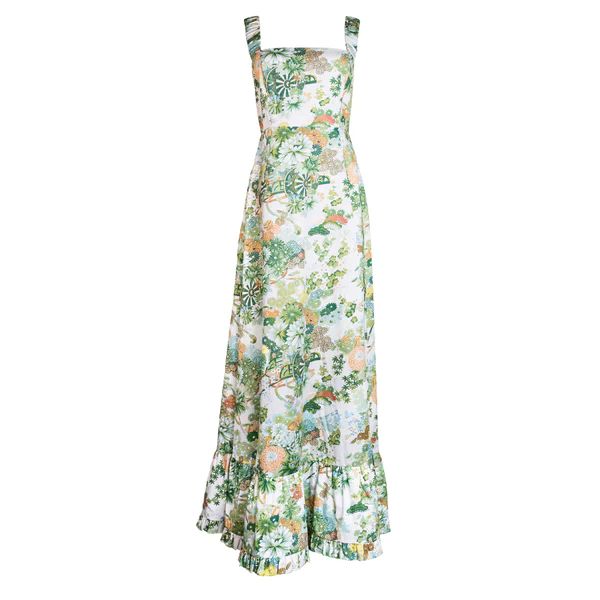 Maxi Dress, Spring Chinoiserie | The Avenue