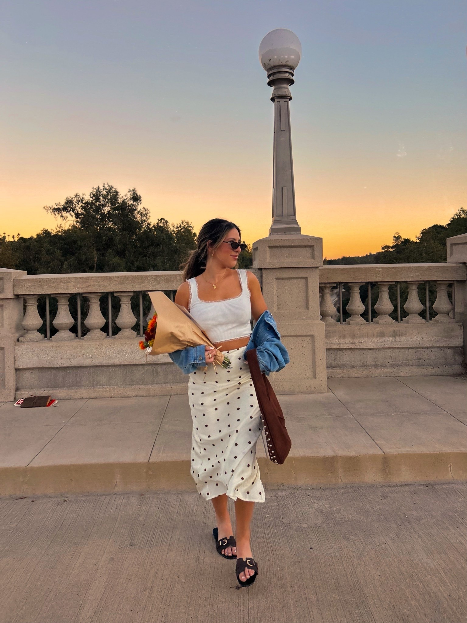 Lulus polka dot skirt outfit code DANIELLEESTHER20

#LTKStyleTip