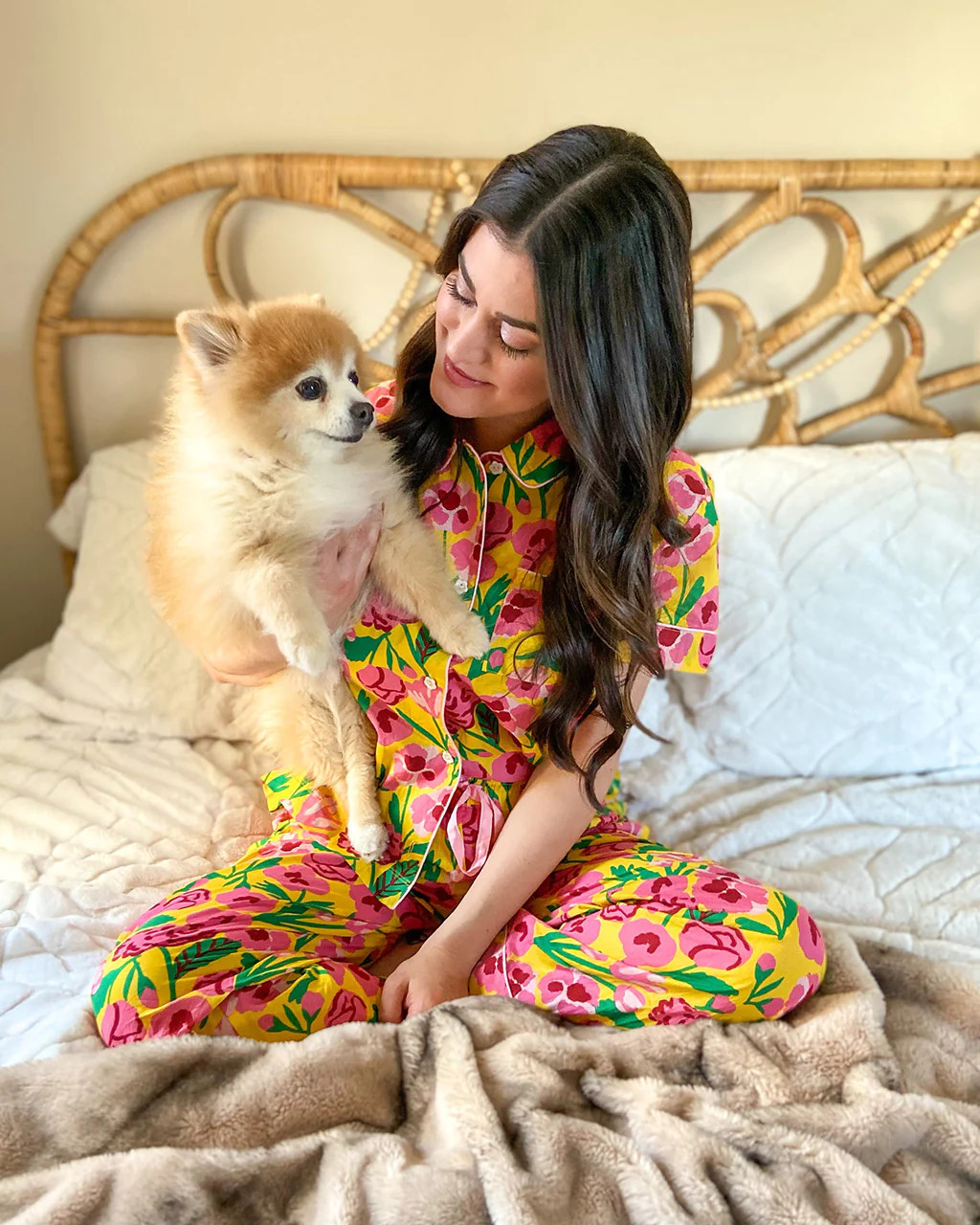 Short Sleeve Leisure Shirt - Honey Las Flores | ban.do