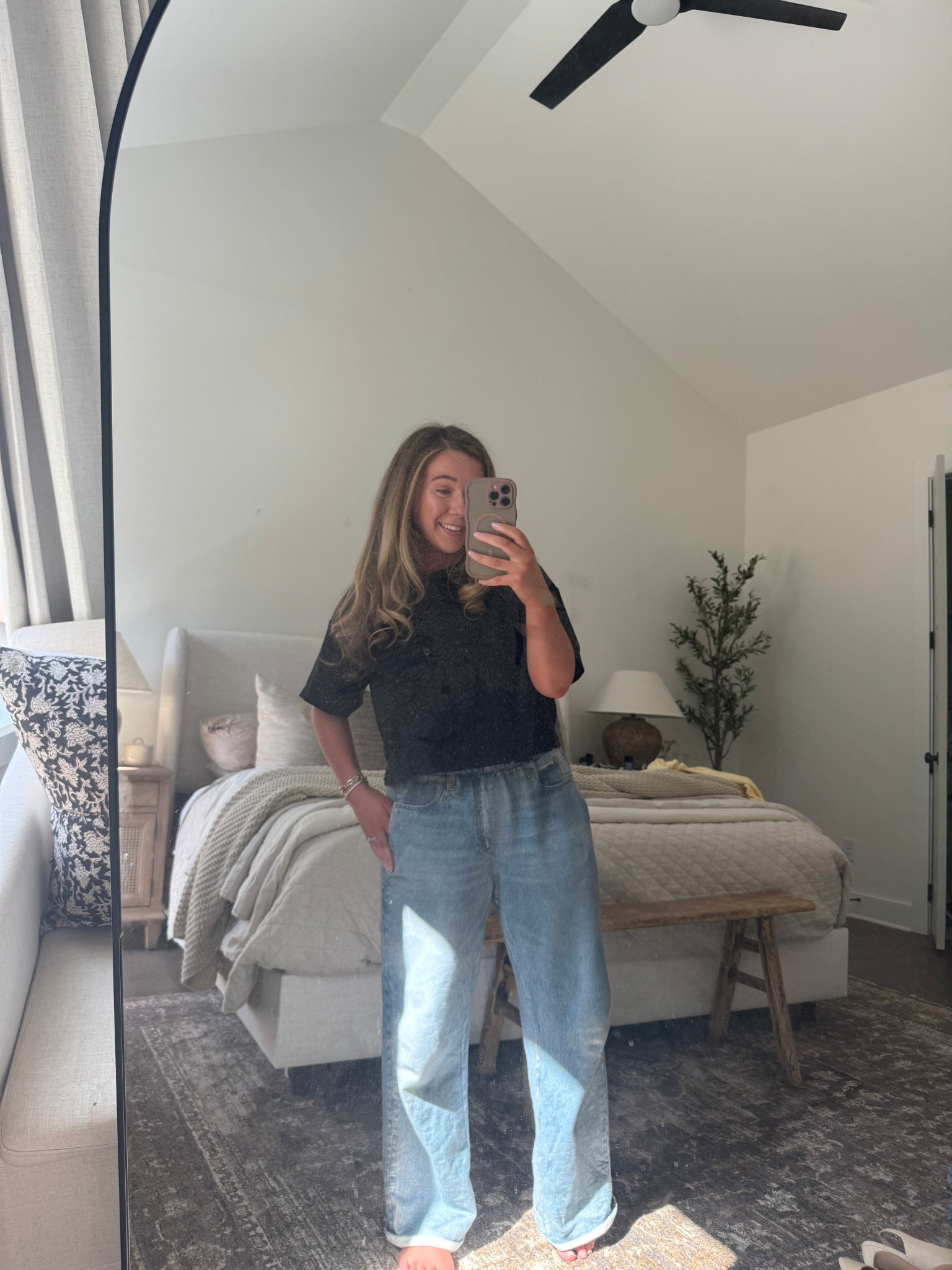These sweatpants jeans are an investment but SOO comfortable. I wear them 10x more than regular jeans, so I tell myself it was worth it! 

#LTKHome #LTKootd #LTKSaleAlert