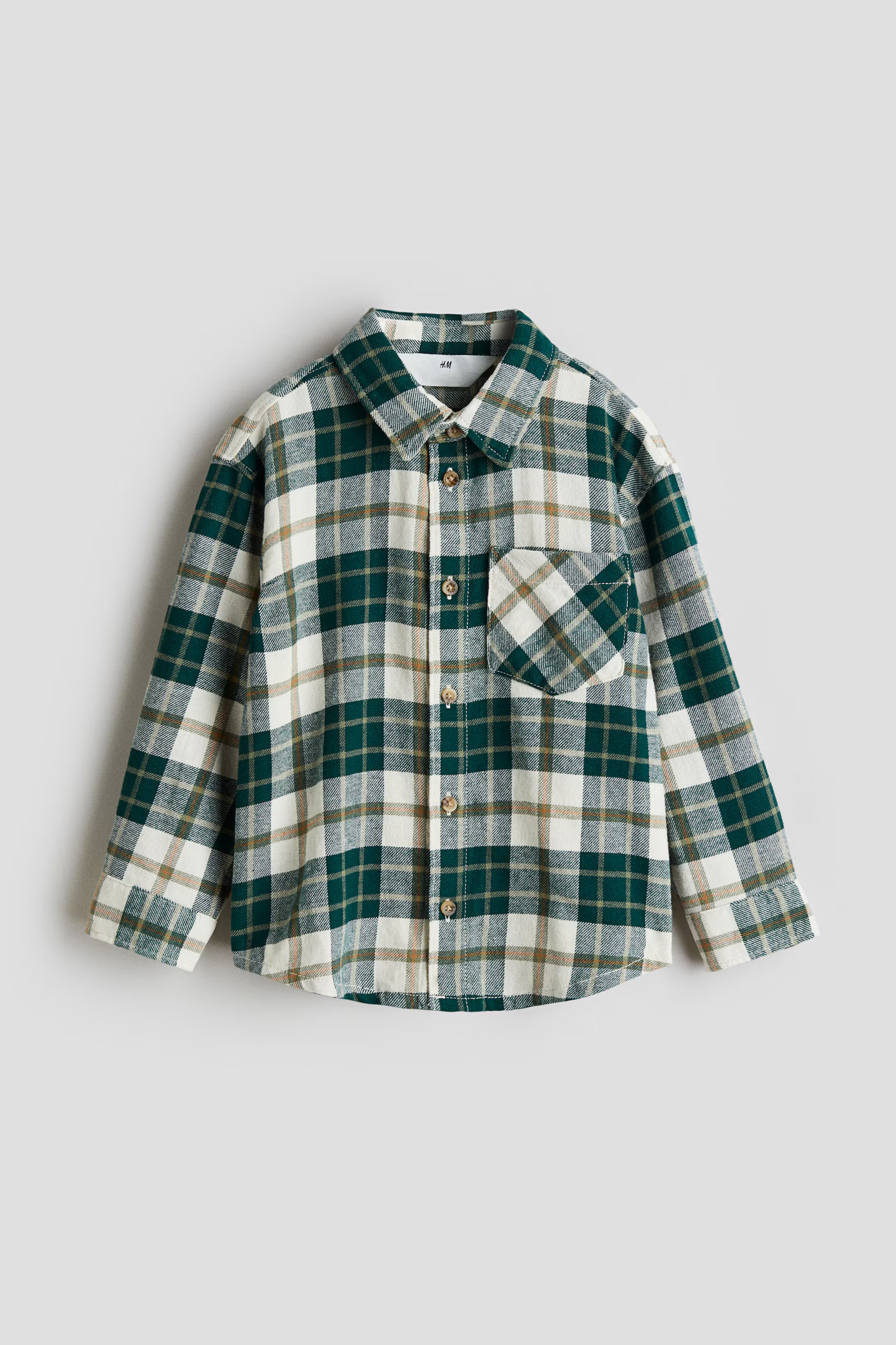 Cotton Flannel Shirt | H&M (US + CA)