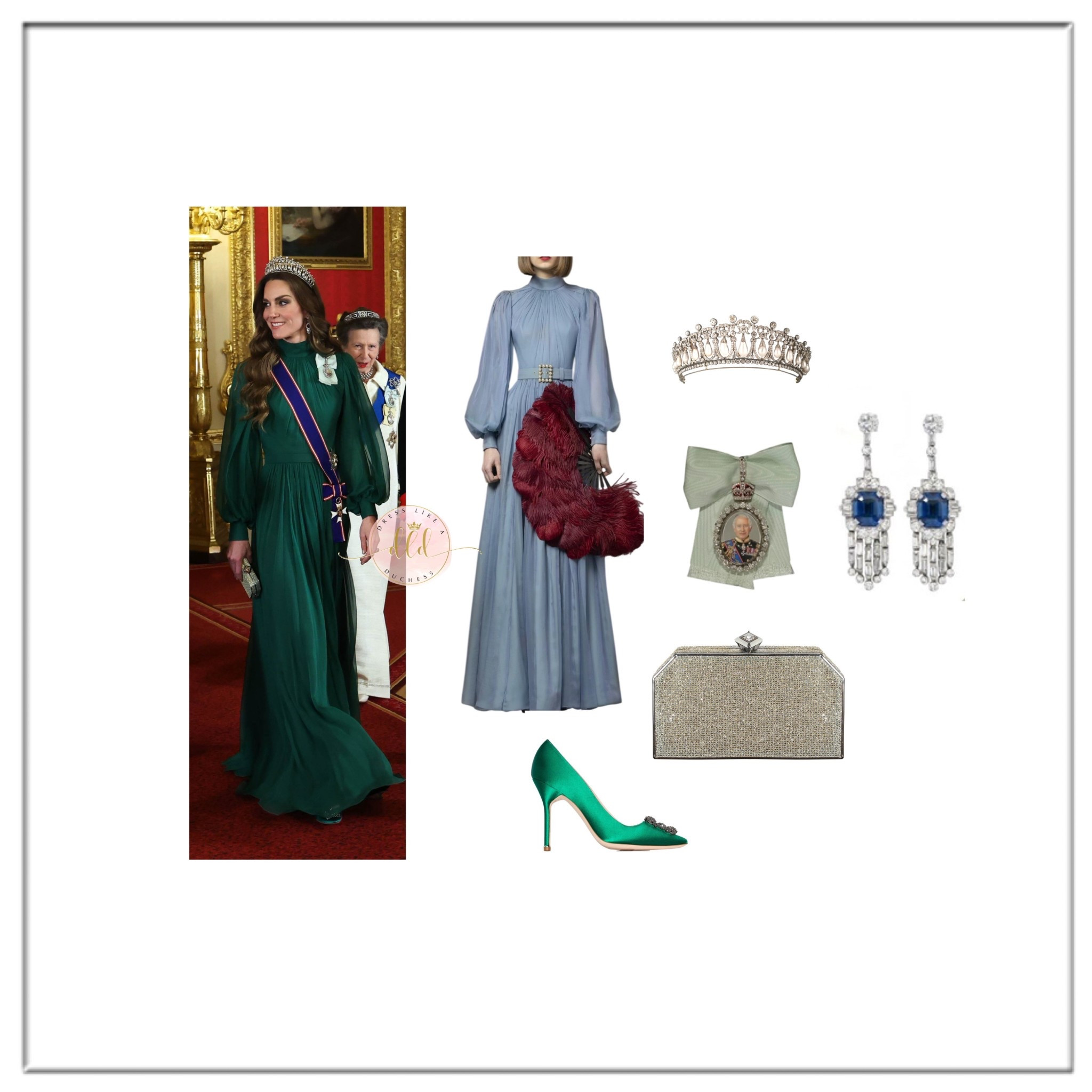 3/18/26 Kate Middleton at the Nigeria state banquet in Andrew Gn pleated silk gown 

#glam #evening #formal #fashion