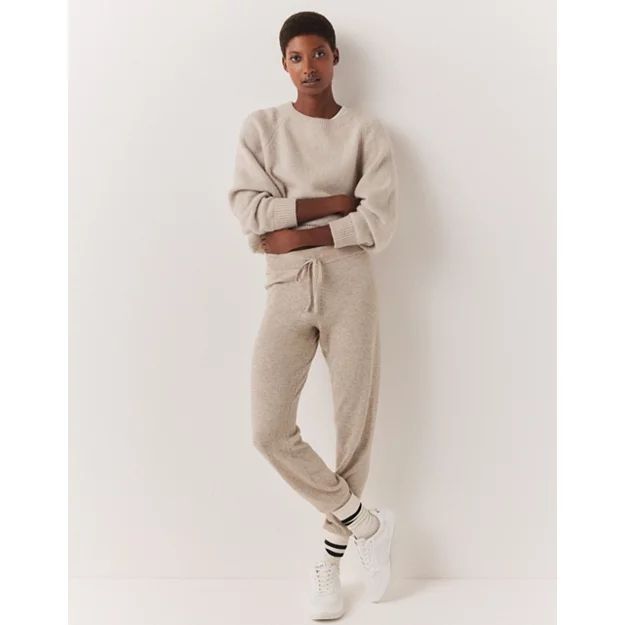 Cuffed Joggers with Cashmere | The White Company (UK)