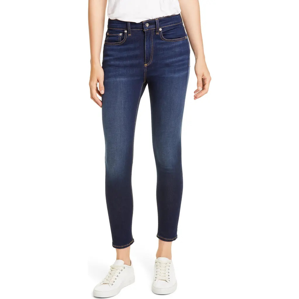 rag & bone Nina High Waist Ankle Skinny Jeans in Carmen at Nordstrom Rack, Size 27 | Nordstrom Rack