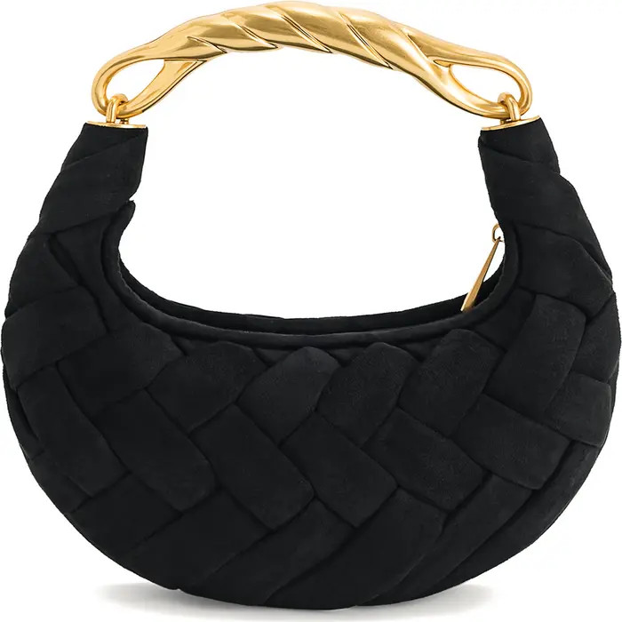 Orla Woven Faux Suede Clutch | Nordstrom