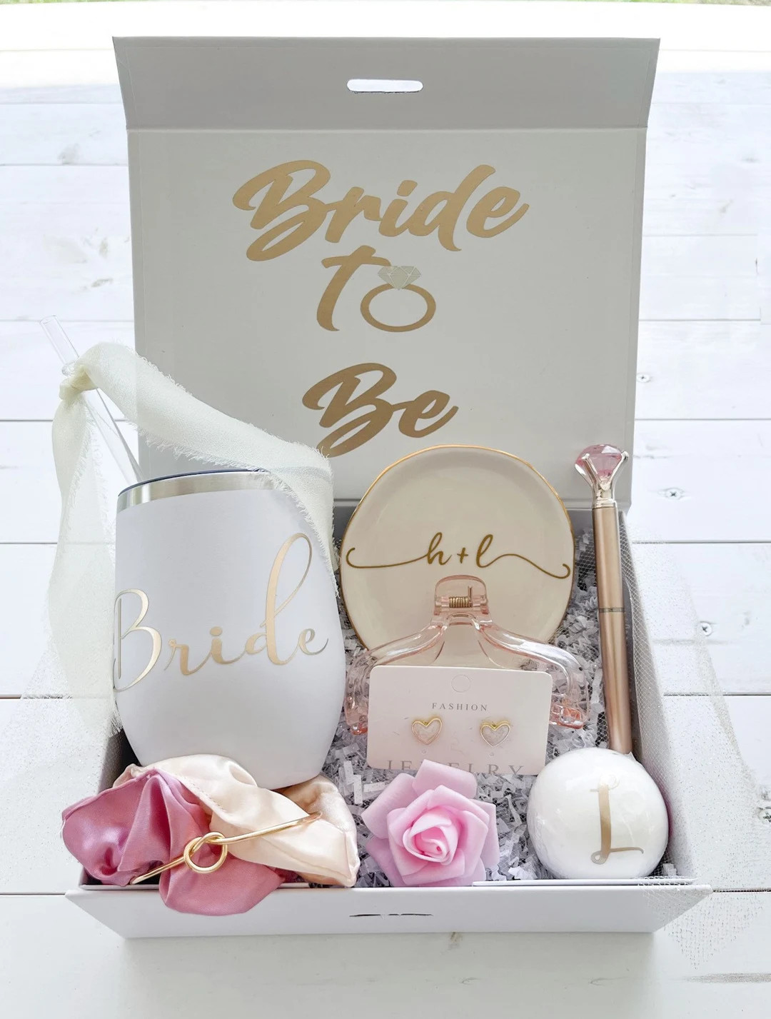 Bridal Gift Box, Bride to Be Gift Box, Personalized Bridal Gift Box, Bridal Shower Gift Box, Cust... | Etsy (US)
