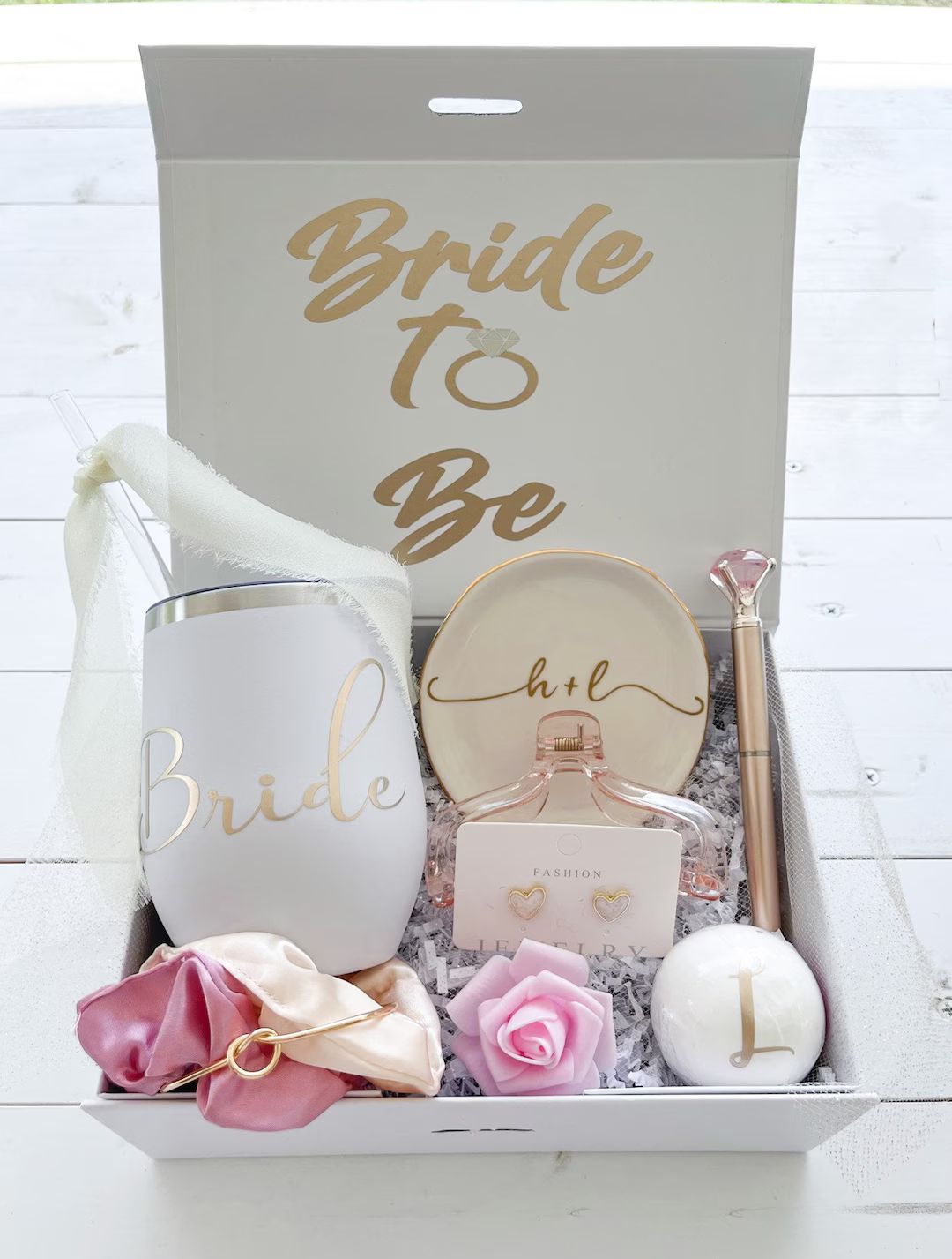 Bridal Gift Box, Bride to Be Gift Box, Personalized Bridal Gift Box, Bridal Shower Gift Box, Cust... | Etsy (US)