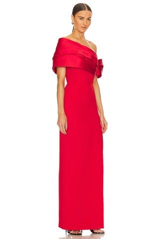 SOLACE London Alexis Maxi Dress in Red from Revolve.com | Revolve Clothing (Global)