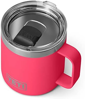 YETI Rambler 14 oz Mug, Vacuum Insulated, Stainless Steel with MagSlider Lid, Stainless | Amazon (US)