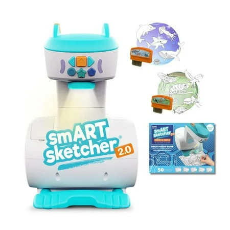 smART sketcher® 2.0 Projector Bundle with 2 Creativity Packs and 50 Framed Sheets, Art Projector for Kids Ages 5+ | Walmart (US)