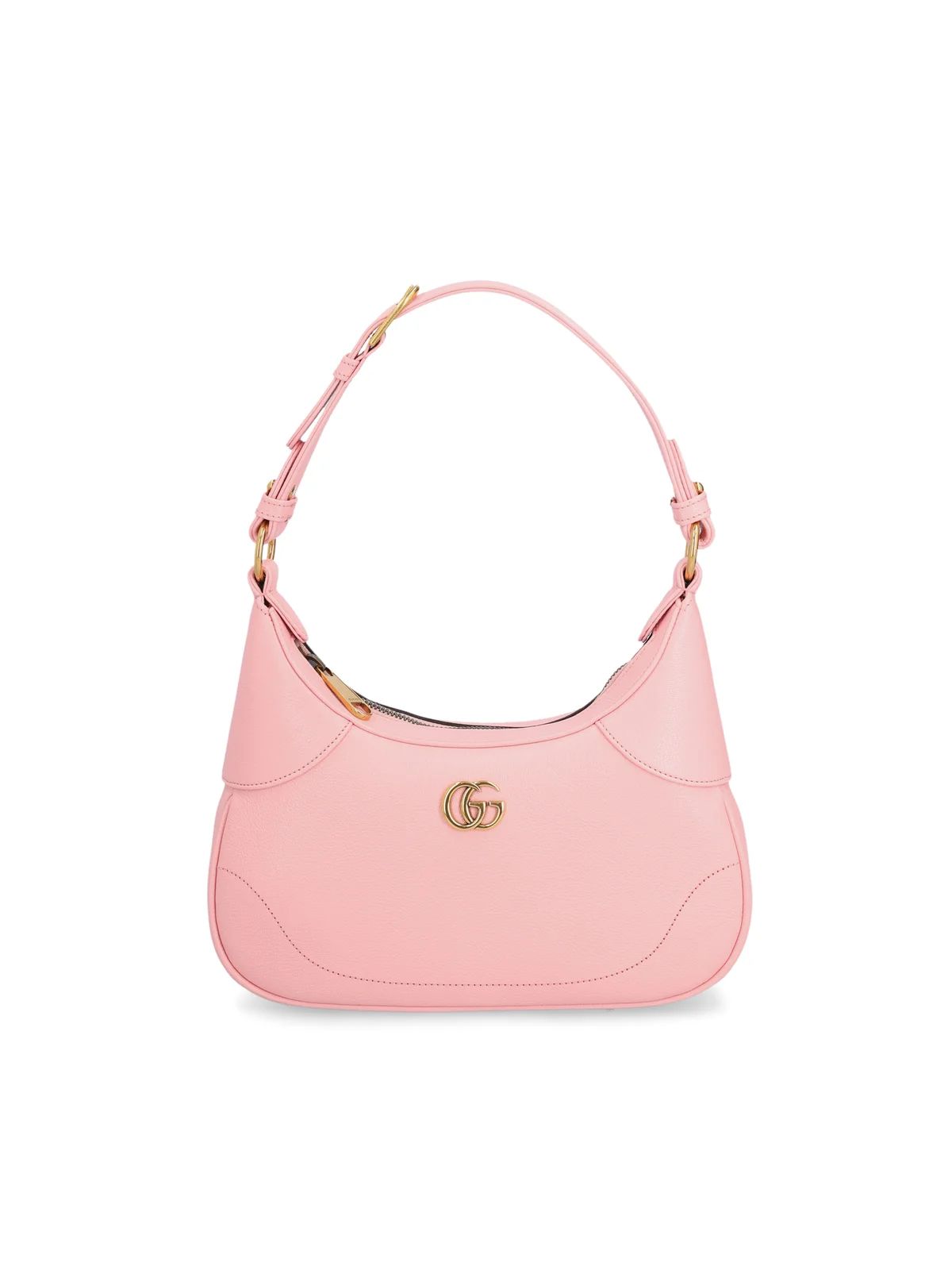Gucci Logo Plaque Small Aphrodite Shoulder Bag | Cettire Global
