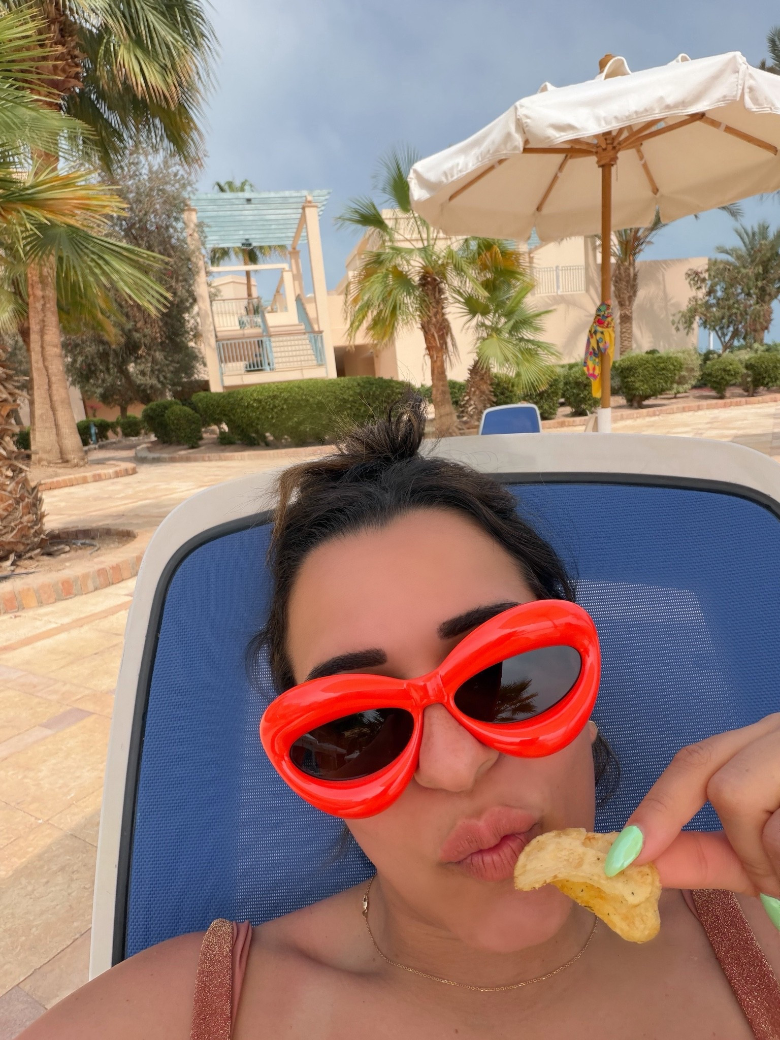These Loewe sunnies are the definition of a statement piece & instantly make even the most simple pool day look feel styled!
Also linked a few of my favs ON SALE!

Wearing the iconic Loewe Cat-Eye frame sunglasses ✨
As always, linked on my LTK! 🔗

vacation style, pool day outfit, designer sunglasses, loewe sunglasses, red sunglasses, luxury accessories, resort wear, summer outfit inspo, statement sunglasses, vacation fashion
#loewe #loeweeyewear #designersunglasses #vacationstyle #pooldaylook #resortwear #summerfashion #ltkstyle #fashionfinds #luxuryfashion

#LTKdayinmylife #LTKSaleAlert #LTKSeasonal