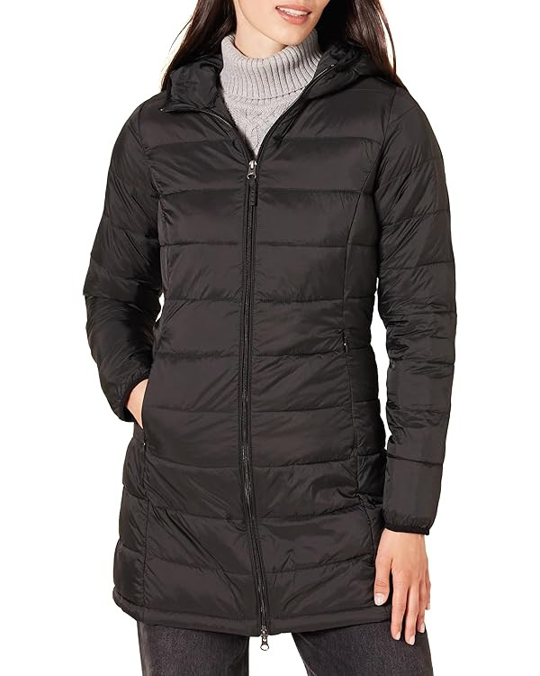 Amazon Essentials Women's Lightweight Water-Resistant Hooded Puffer Coat (Available in Plus Size) | Amazon (US)