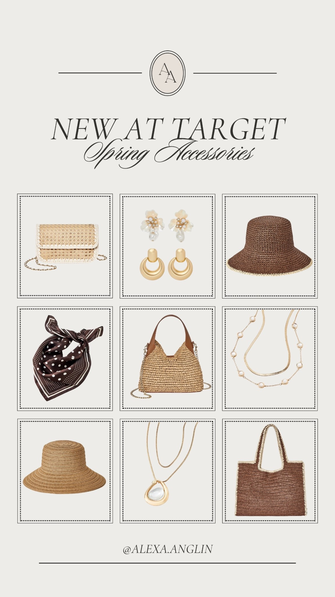 Loving these new accessories that just dropped at Target! Sun hats, handbags, and jewelry that would be perfect for vacation + resort wear too! 

Spring accessories // beach hats // resort wear // summer jewelry // summer hand bags 

#LTKmomlife #LTKootd #LTKSeasonal