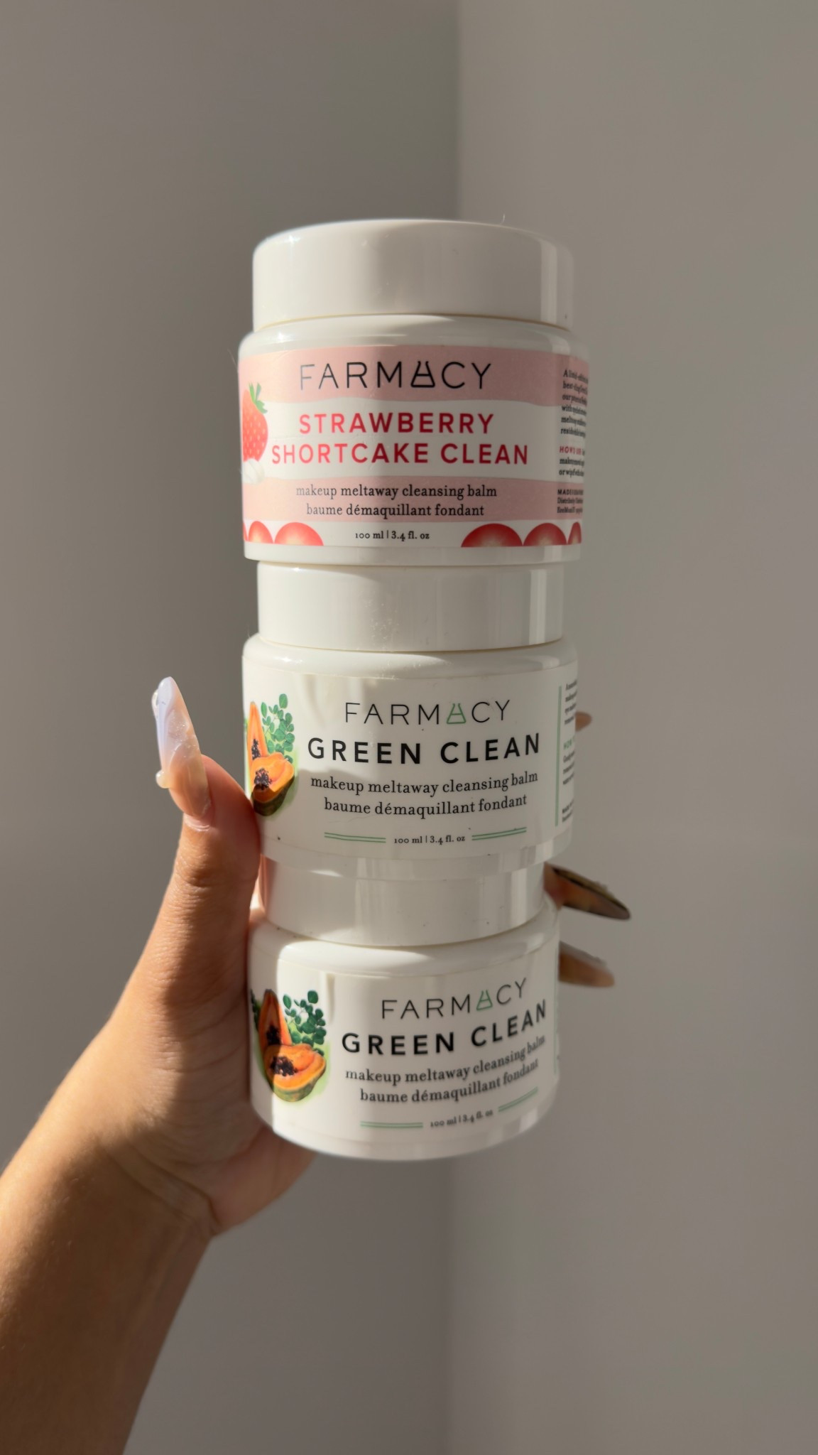 The Farmacy Beauty cleansing balm is the best cleansing balm I’ve ever used! I always keep these on hand. It’s perfect for all kinds of makeup, including waterproof, and breaks down SPF at the end of the day. I also have oily combo skin and have never broken out. 10/10 no notes!

#LTKFindsUnder50 #LTKBeauty