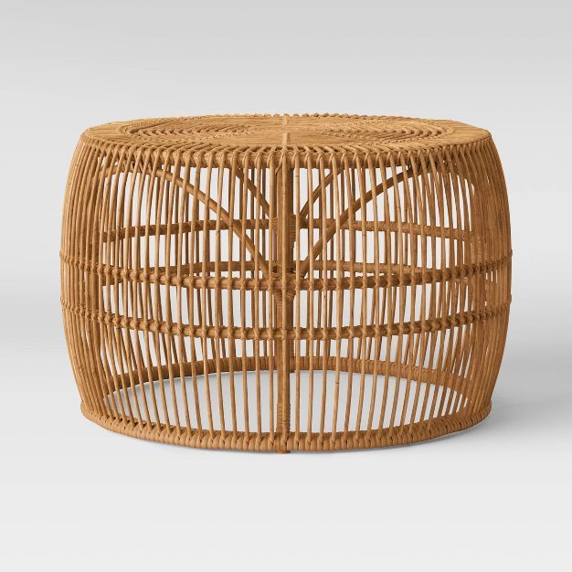 Pyronia Rattan Cage Coffee Table Natural - Opalhouse™ | Target