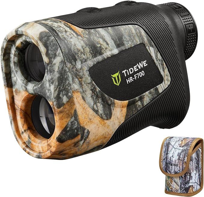 TIDEWE Hunting Rangefinder with Rechargeable Battery, 700/1000Y Camo Laser Range Finder 6X Magnif... | Amazon (US)