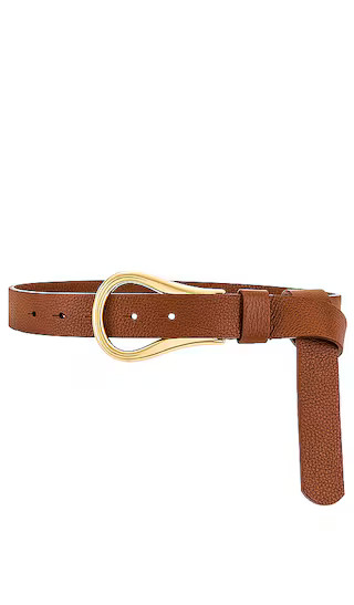 Ryder Wrap Belt in Brandy & Gold | Revolve Clothing (Global)