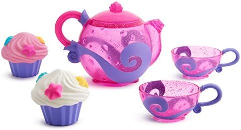 Amazon.com : Munchkin Bath Tea and Cupcake Set : Girls Tea Set : Toys & Games | Amazon (US)