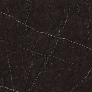 STONEMARK 4 in. x 4 in. Porcelain Countertop Sample in Marquina Noir P-NSL-MARNOIR-4X4 | The Home Depot