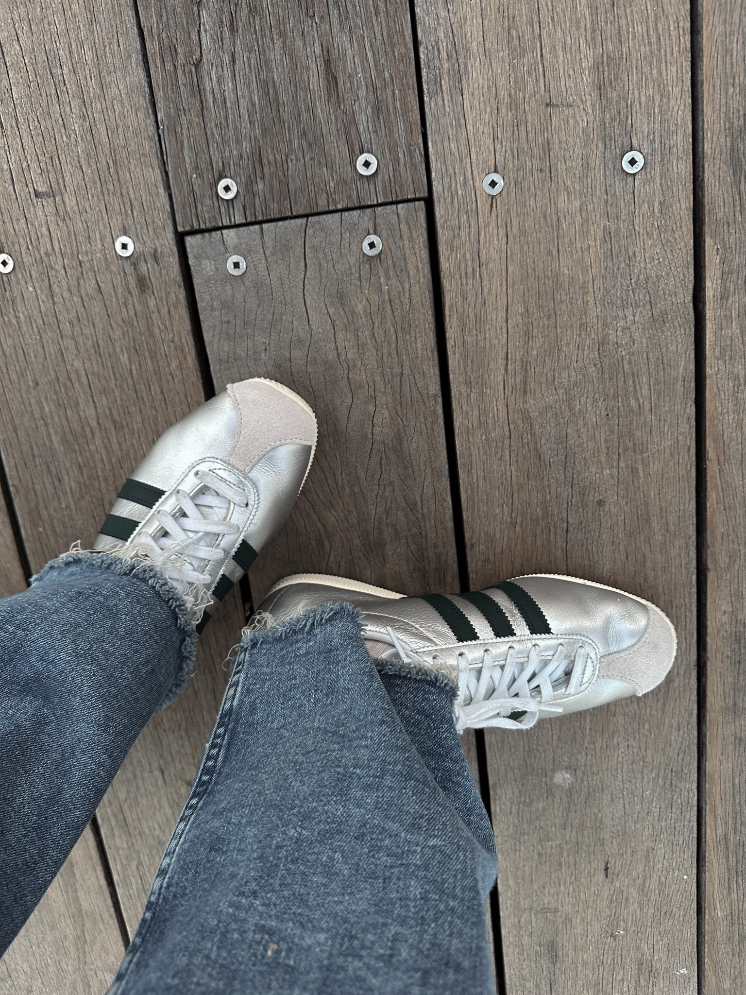 Walked 23k steps in these adidas paris sneakers and they were so comfortable. Can’t recommend more 
Men’s sizing, I’m a 6.5 and got the 5. 

#LTKOver40