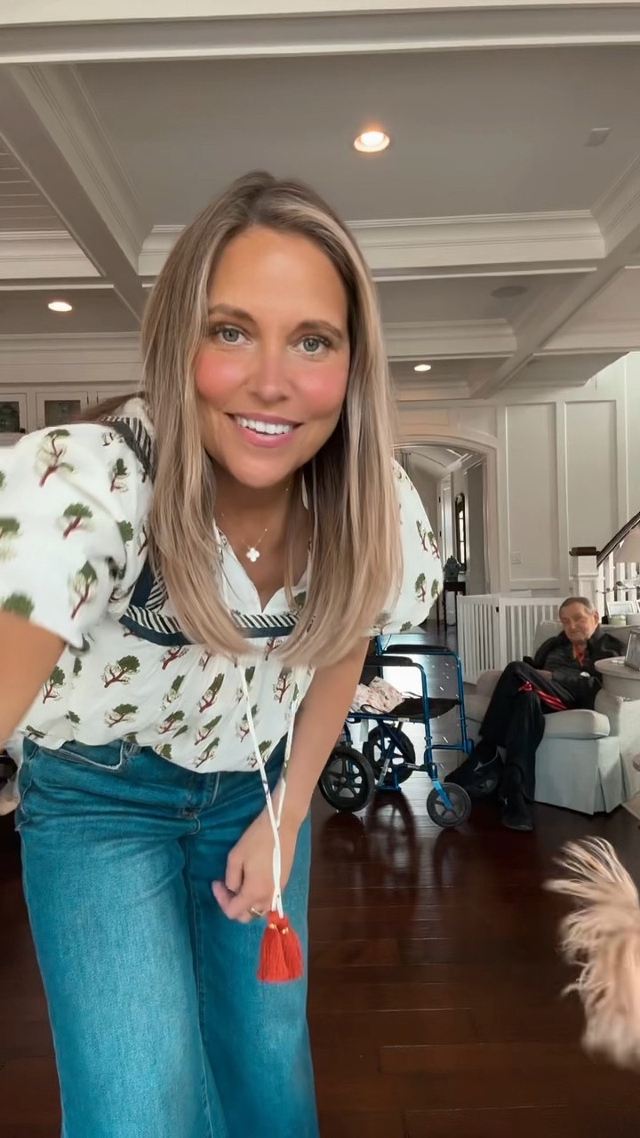 OOTD with a cameo from Dad! Loving this fresh look with my favorite neutral shoes for spring! s

#LTKOver40 #LTKMidsize #LTKootd