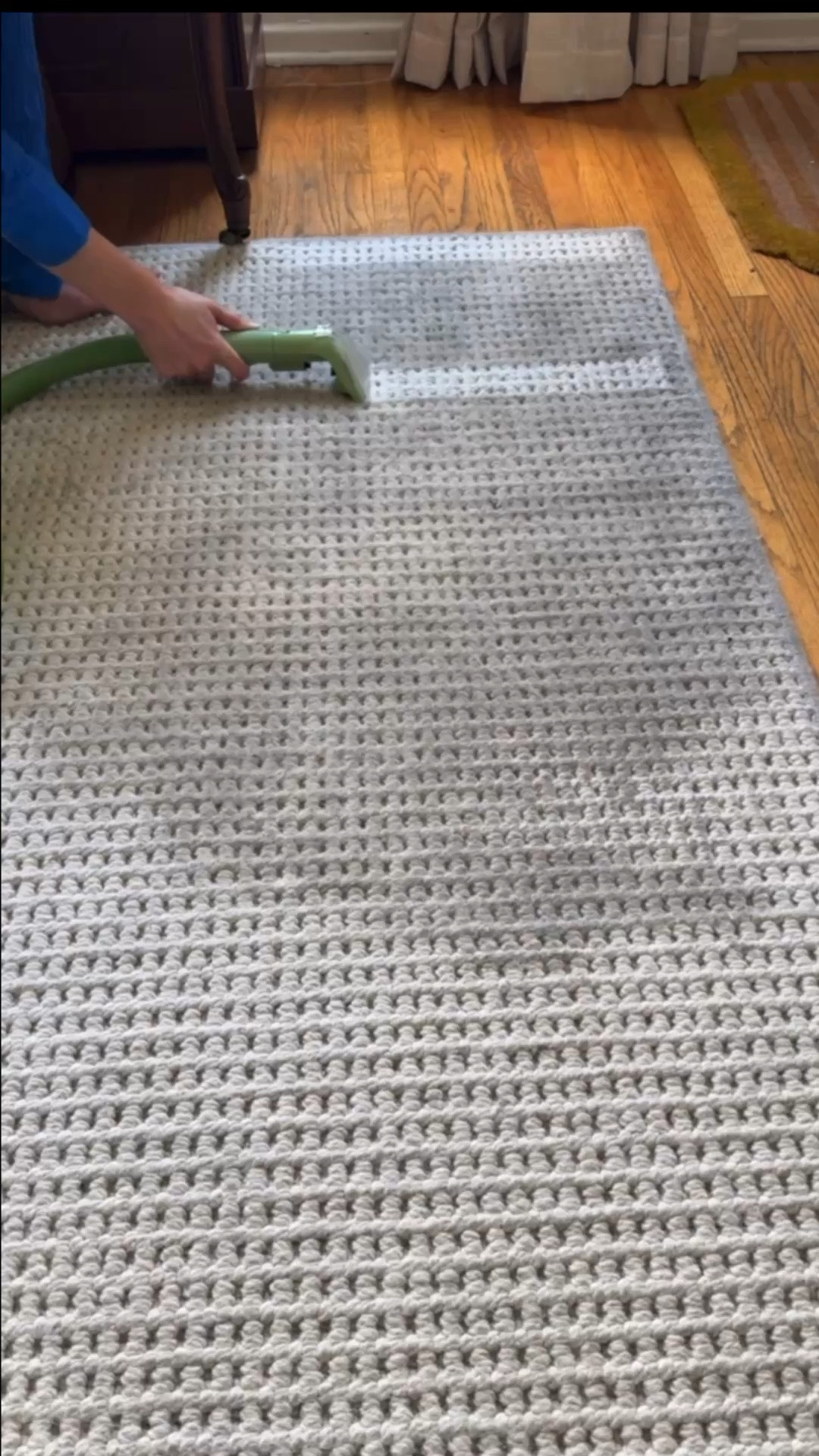 This saved Mal’s white rug!!